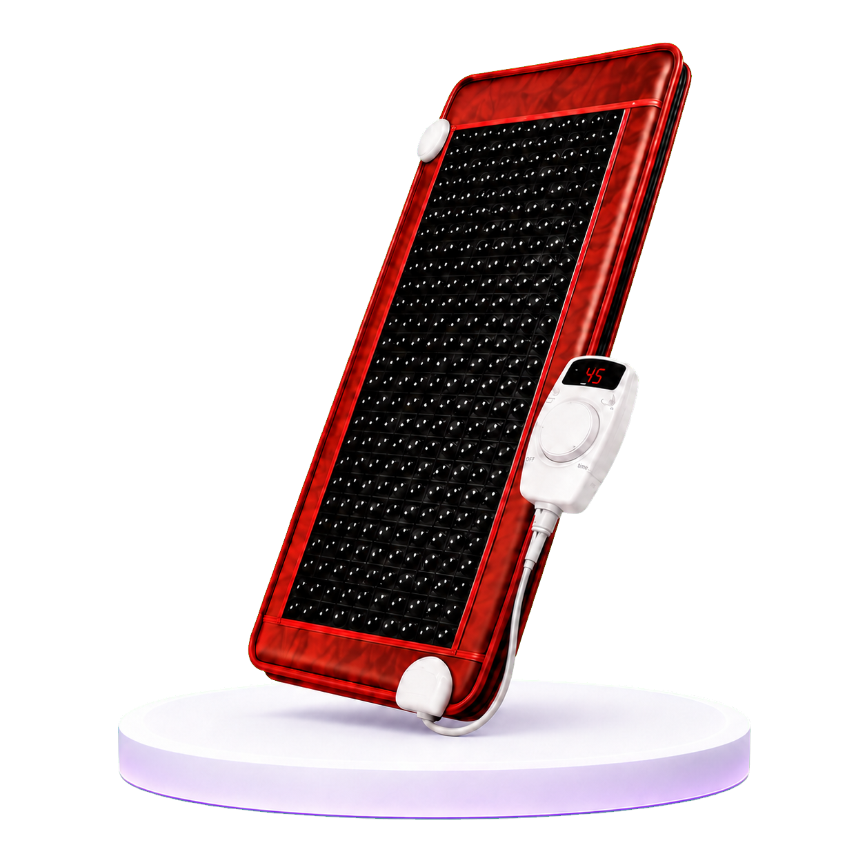 Manta de Hipertermia Hydrogen Max sobre base iluminada